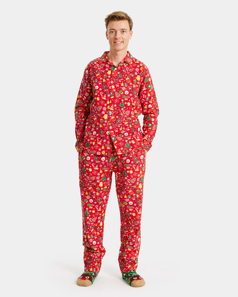 Christmas Dream Red Christmas Pyjama Men