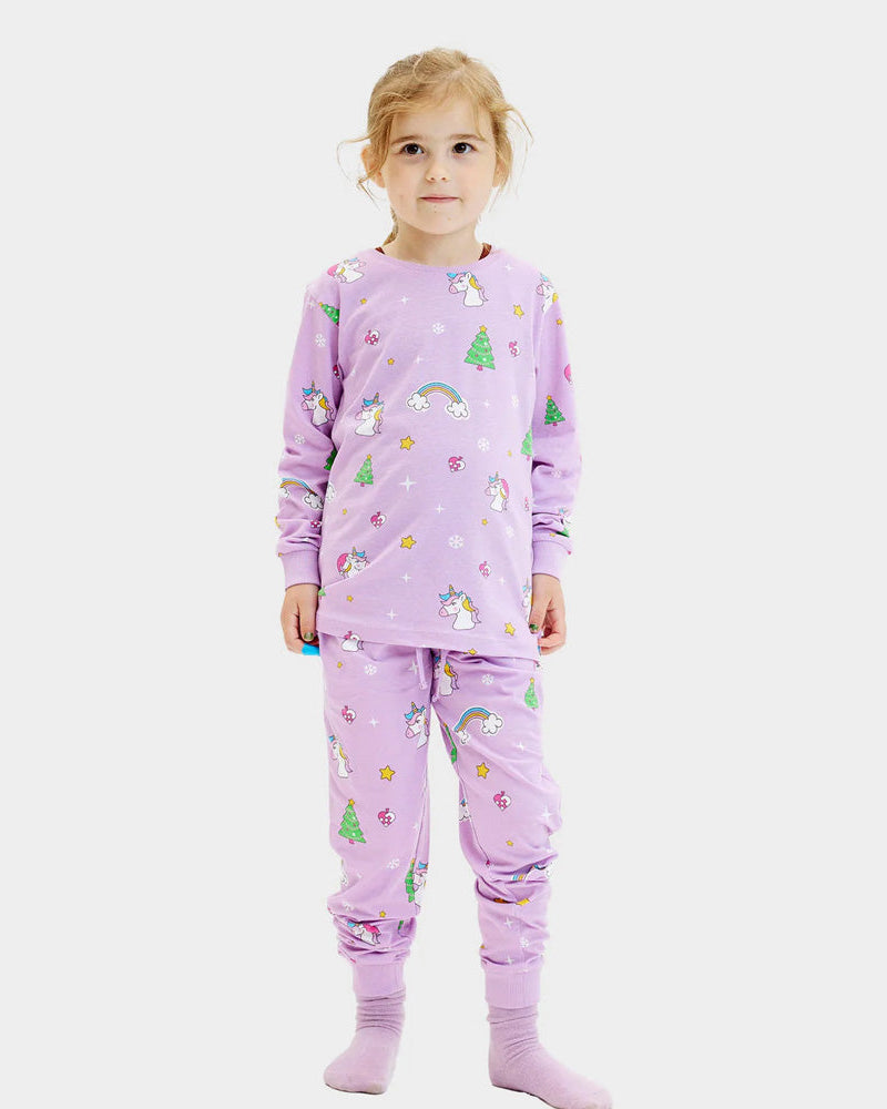 Christmas Pyjama for Children Girl Unicorns