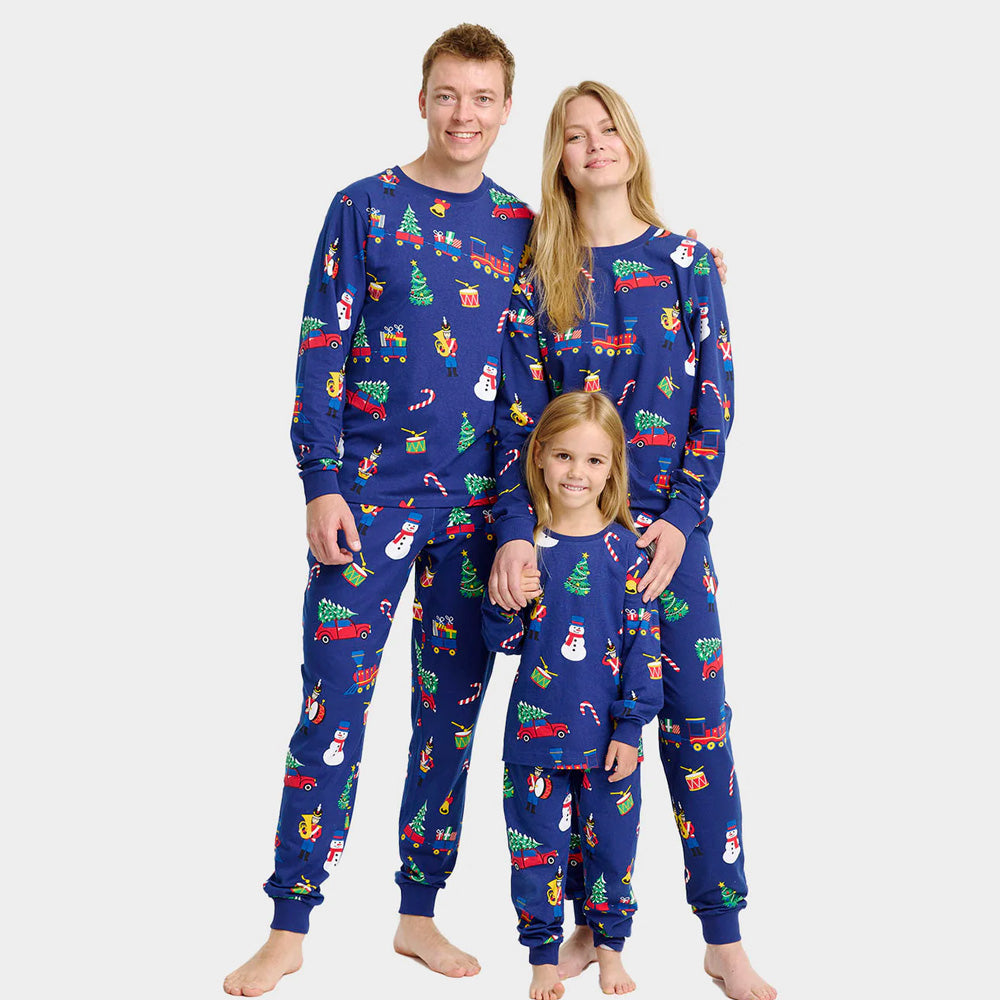 Christmas Pyjama for Family with Christmas Toys