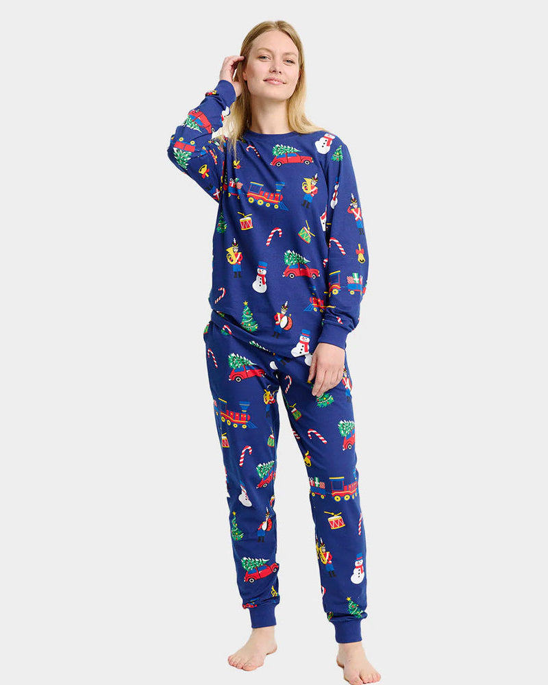 Christmas Pyjama for Women with Christmas Toys