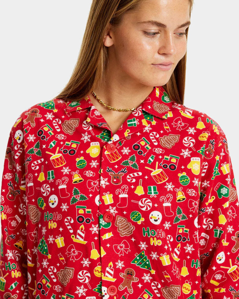 Womens Christmas Dream Red Christmas Pyjama