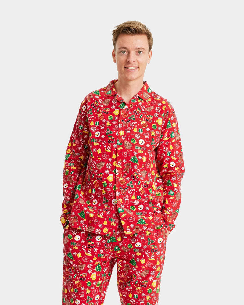 Christmas Dream Red Christmas Pyjama for Men