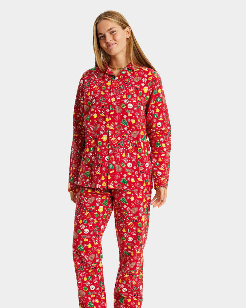 Christmas Dream Red Christmas Pyjama for Women