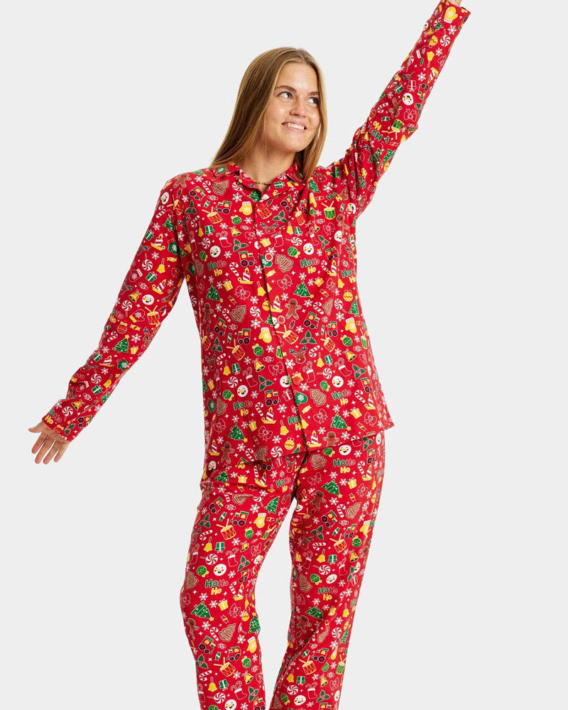 Christmas Dream Red Christmas Pyjama for Women and Men
