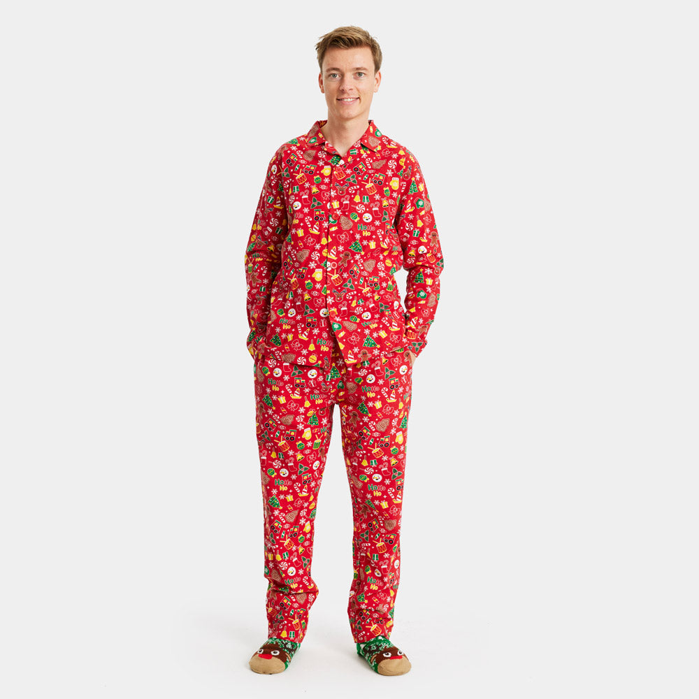 Christmas Dream Red Christmas Pyjama Men
