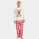 Christmas Pyjama for Men Cute Reindeer
