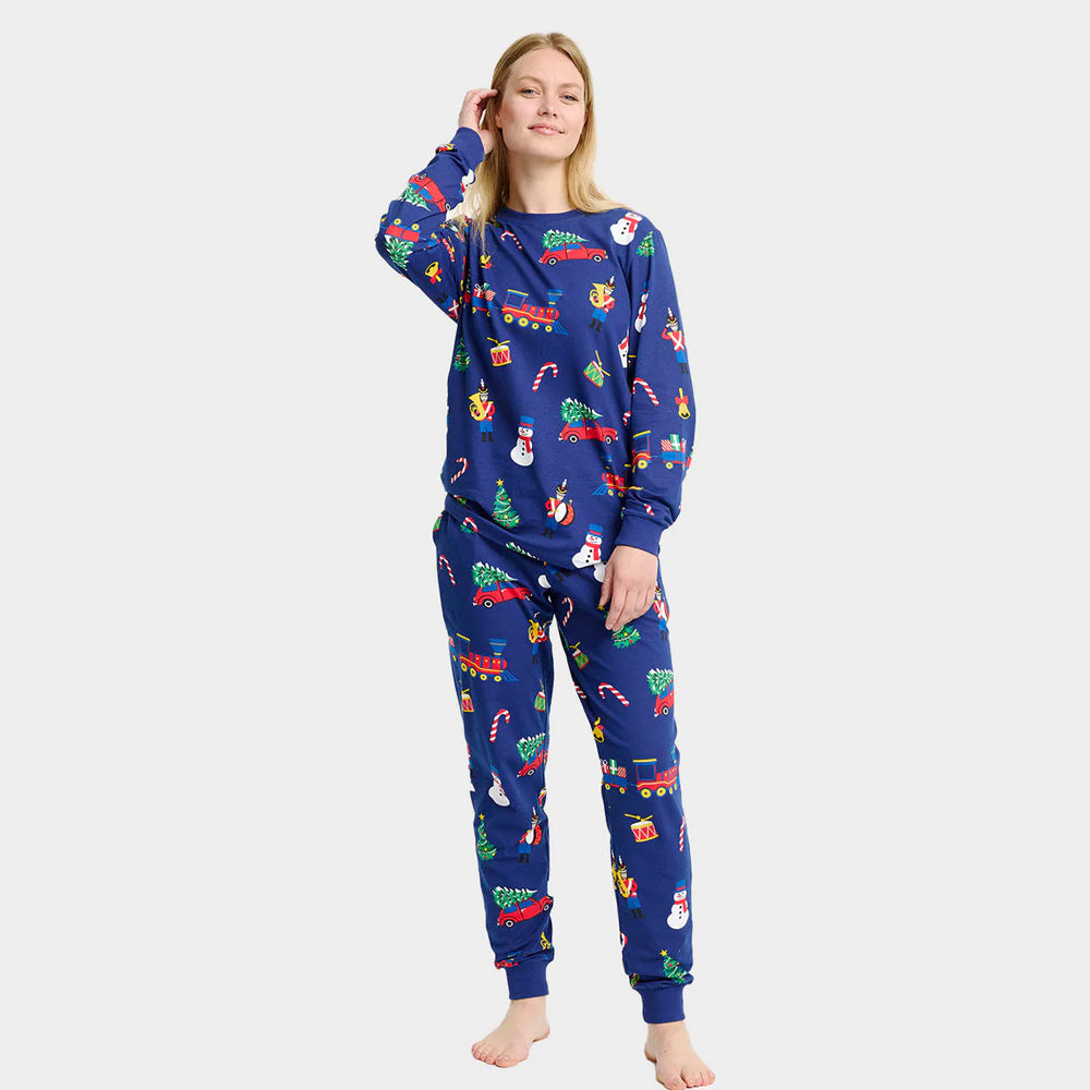 Christmas Pyjama for Women with Christmas Toys
