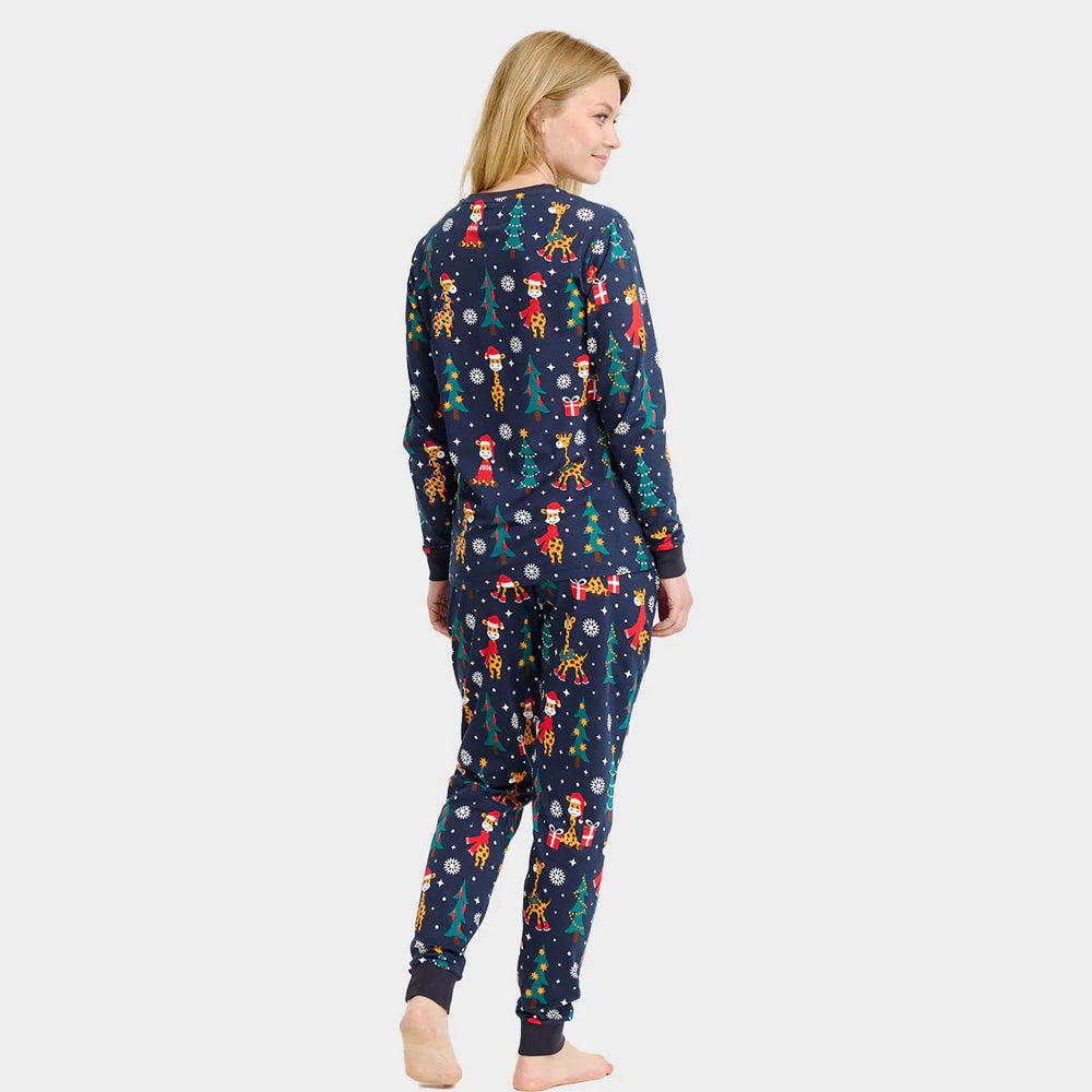 Christmas Pyjama for Women and Men with Giraffes
