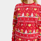 Gingercookies Red Christmas Pyjama for Women 
