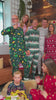 Green Red Blue Family Christmas Pyjama