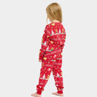 Red Christmas Pyjama for Children Gingercookies
